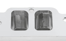 Load image into Gallery viewer, Holley Sniper EFI Fabricated Intake Manifold Single Plane 2 x 4500 Silver with Sniper Logo 835171 fits BBC - Additional Vi...