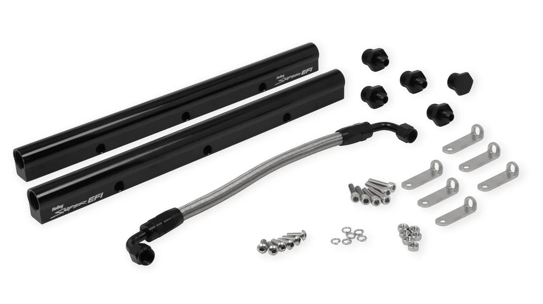 Holley Sniper EFI Fuel Rail Kit - For OE Manifold fits LS1 / LS6 - Kit Contents