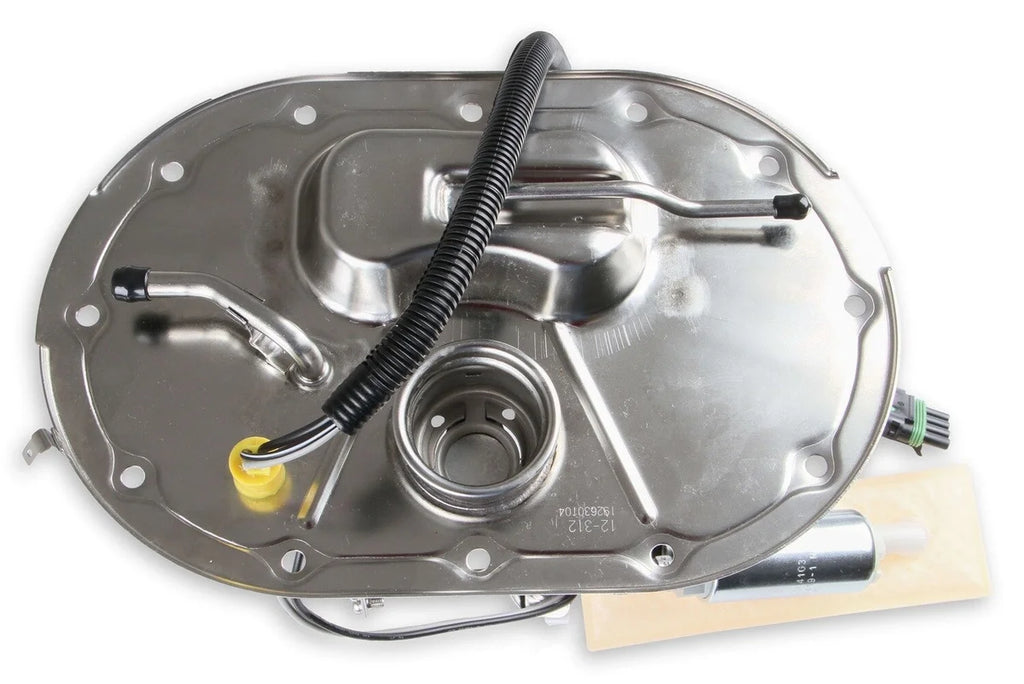 Holley Sniper EFI Holley EFI Fuel Tank Module - 255 LPH 12-312 fits 1975-1977 Chevrolet Corvette - Side View