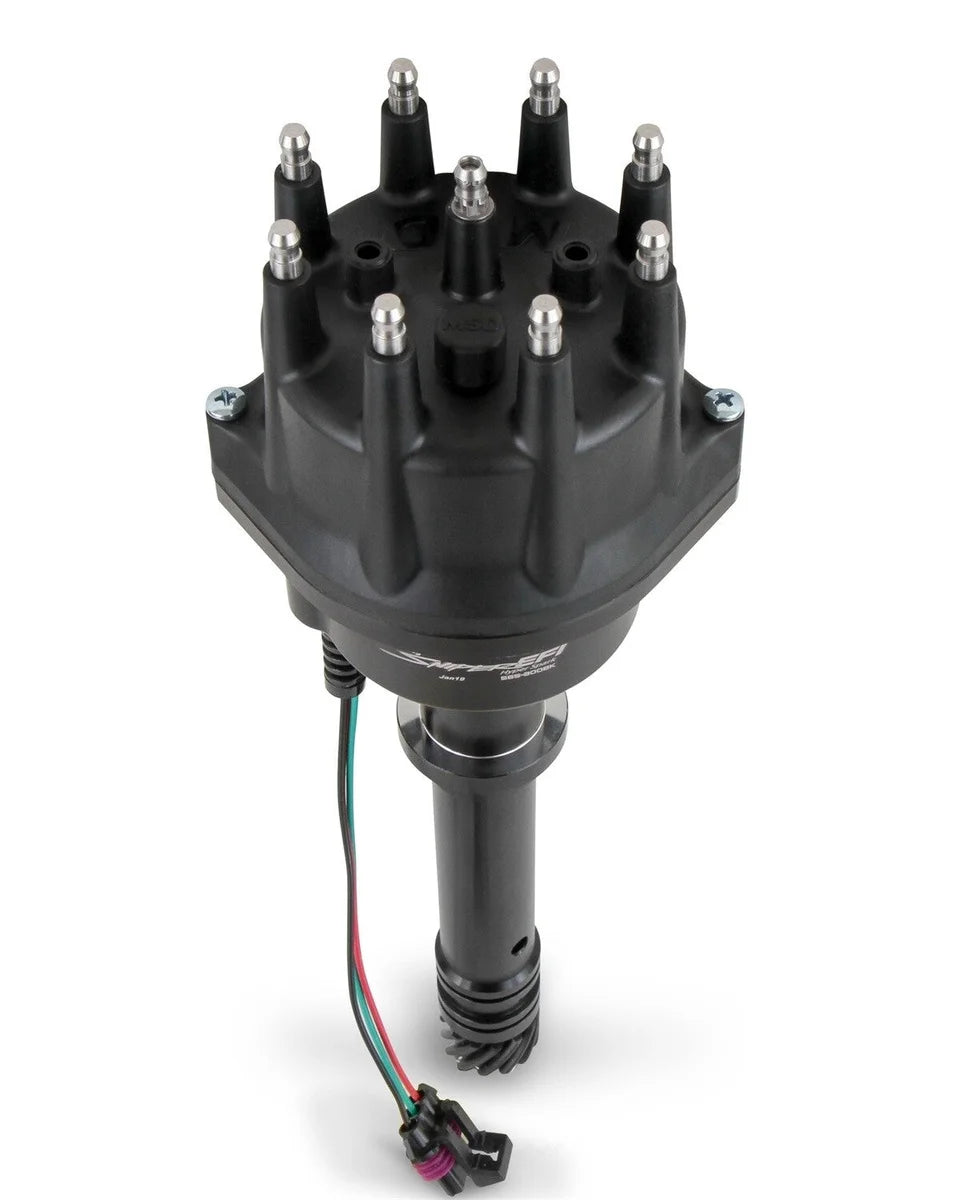 Holley Sniper EFI HyperSpark Distributor 565-300BK fits 1961 Chevrolet Bel Air / 1987 GMC G3500 Rally Custom - Back View