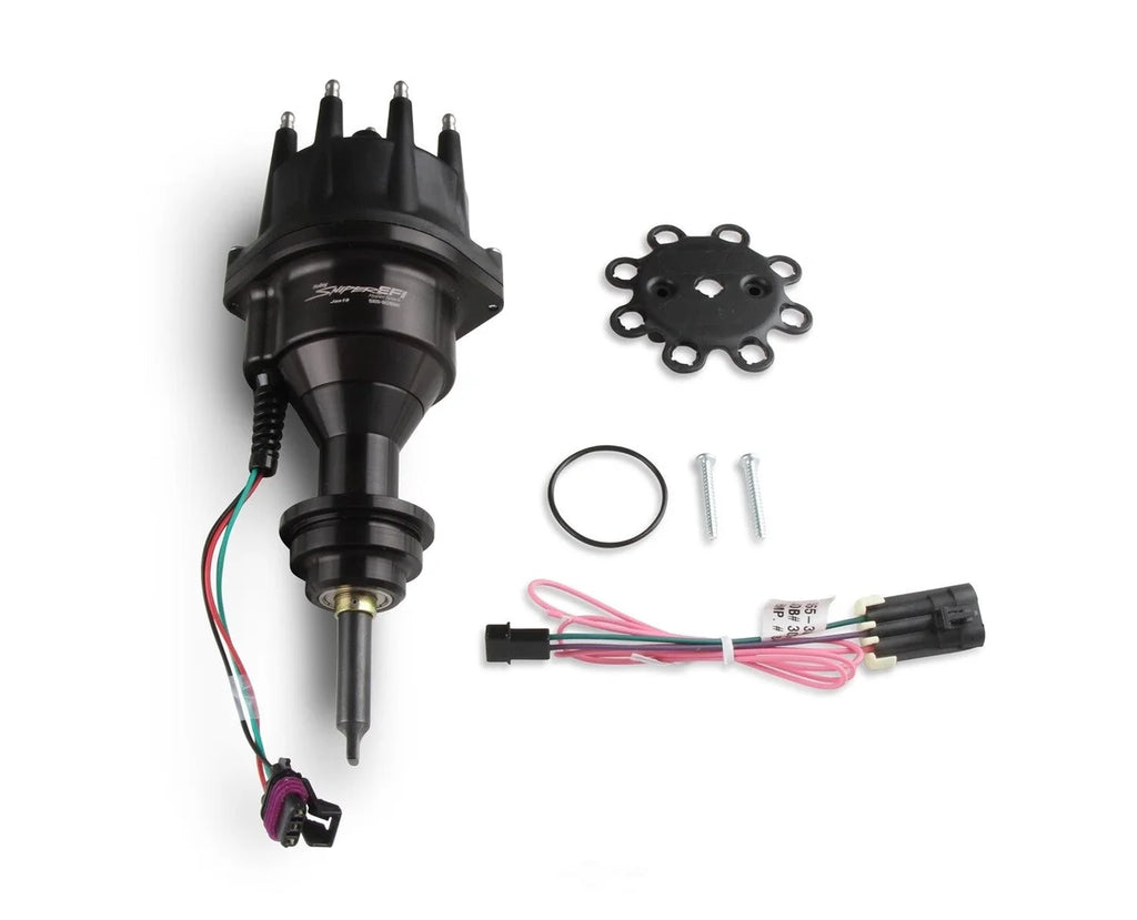 Holley Sniper EFI HyperSpark Distributor 565-305BK fits 1959-1980 Chrysler / Dodge / Plymouth 383 / 400 - Main Product View