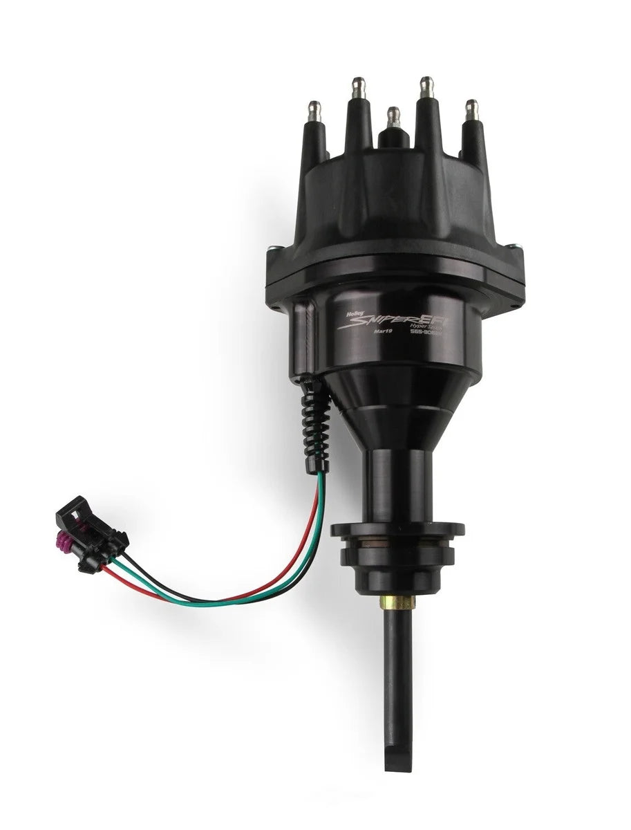 Holley Sniper EFI HyperSpark Distributor 565-306BK fits 1959-1979 Chrysler / Dodge / Jensen 413 / 426W / 440 / 426 Hemi - ...