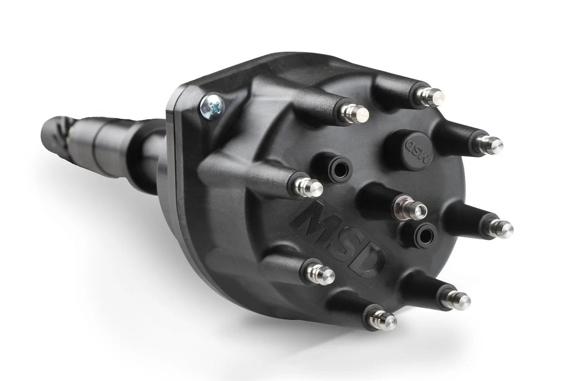 Holley Sniper EFI HyperSpark Distributor 565-308BK fits 1967-1988 American Motors / Jeep 290-401 - Back View