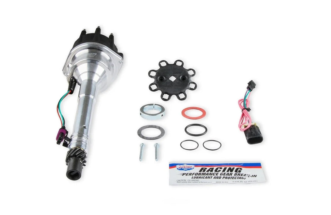 Holley Sniper EFI HyperSpark Distributor 565-309 fits Chevrolet Big Block Tall Deck - Side View