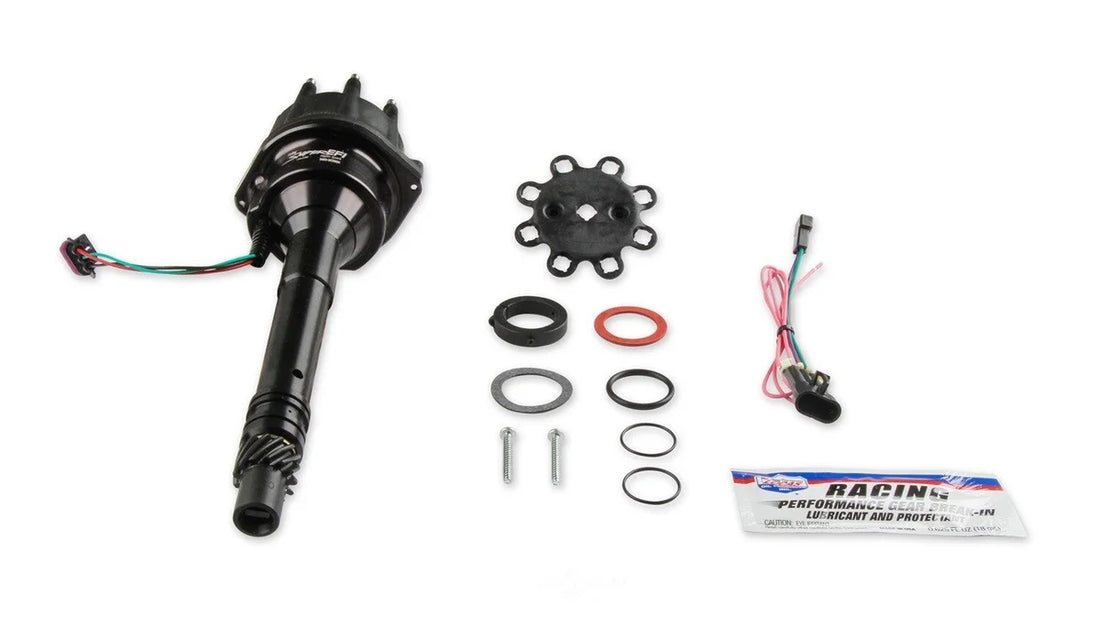 Holley Sniper EFI HyperSpark Distributor 565-309BK fits Chevrolet Big Block Tall Deck - Back View