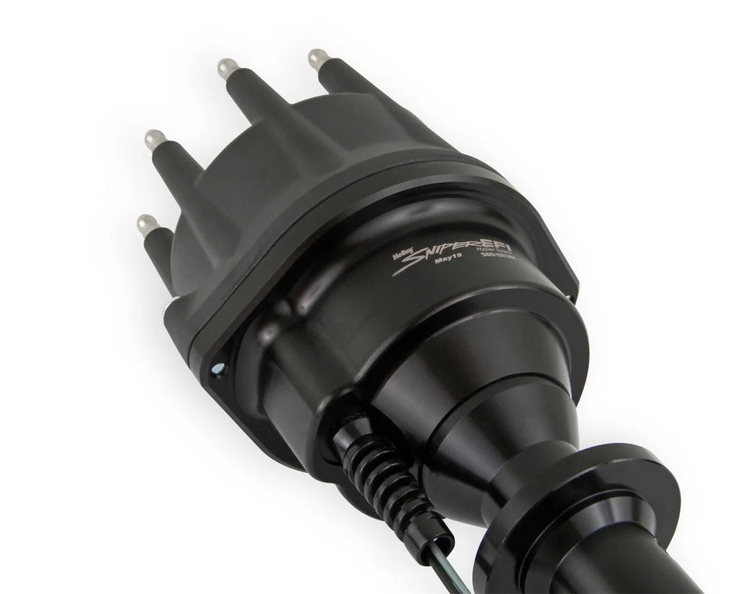 Holley Sniper EFI HyperSpark Distributor - Side View