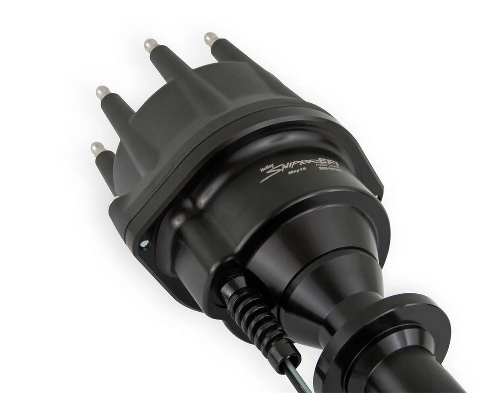 Holley Sniper EFI HyperSpark Distributor - Side View