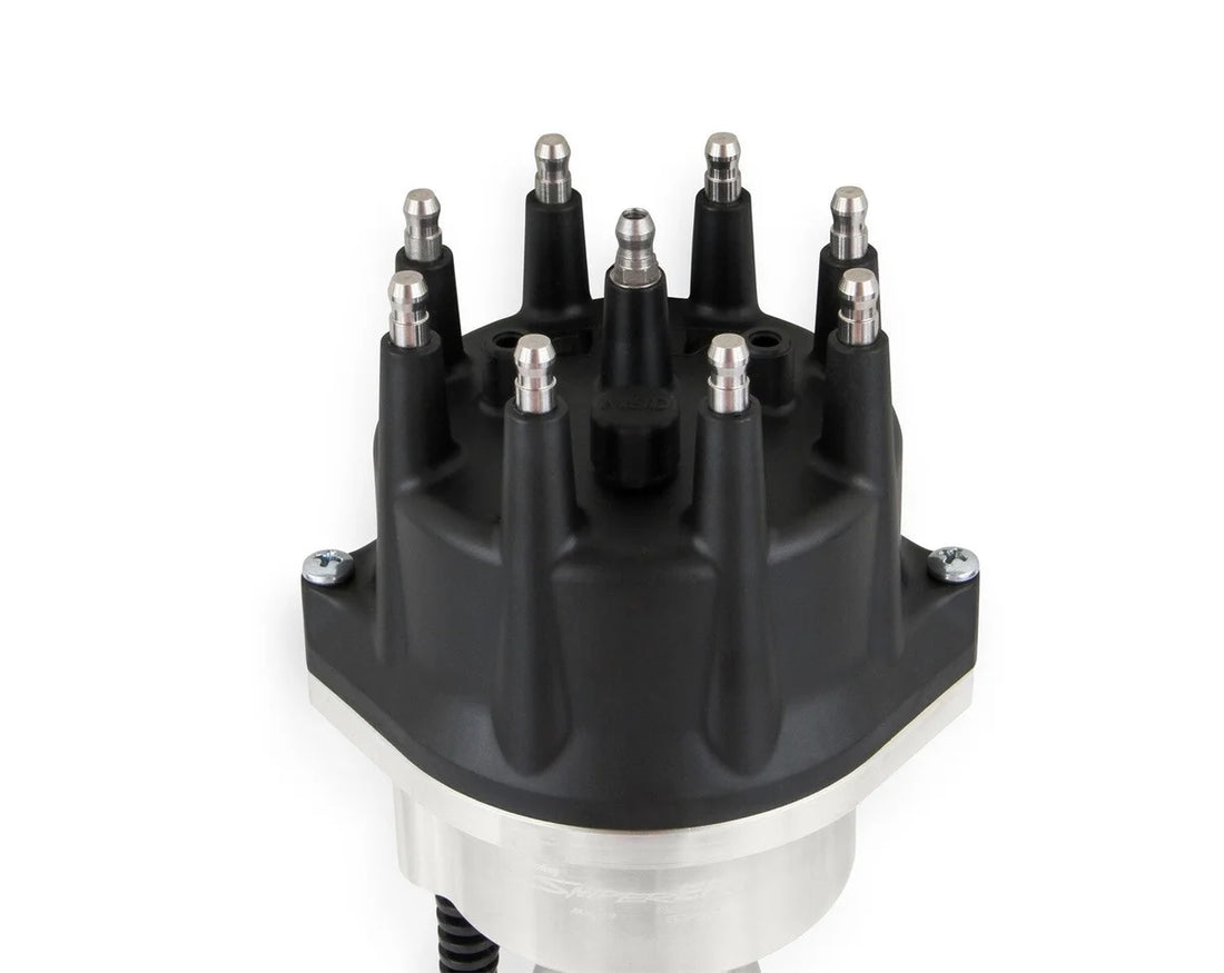 Holley Sniper EFI HyperSpark Distributor - Small Block 565-322 fits 1963-1988 1991-1996 Ford / Mercury - Back View