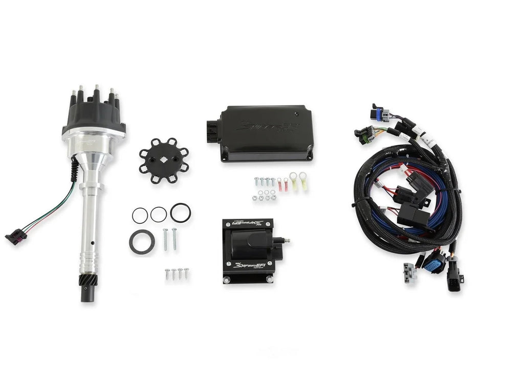 Holley Sniper EFI Includes distributor, ignition box, ignition coil, and main harness 565-300K fits 1961-1988 Buick / Chev...