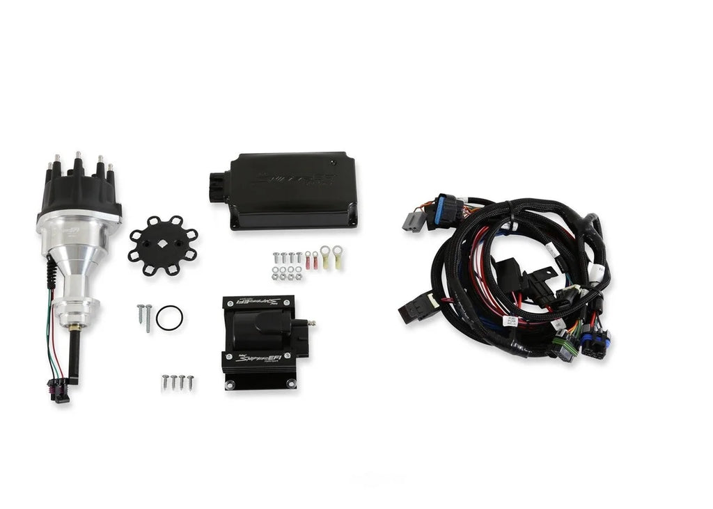Holley Sniper EFI Includes distributor, ignition box, ignition coil, and main harness 565-304K fits 1964-2003 Chrysler / D...