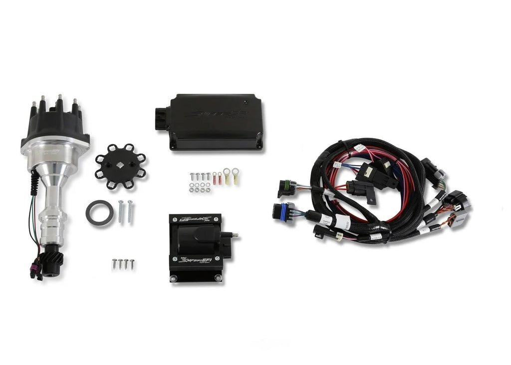 Holley Sniper EFI Includes distributor, ignition box, ignition coil, and main harness 565-310K fits 1965-1990 Oldsmobile 4...