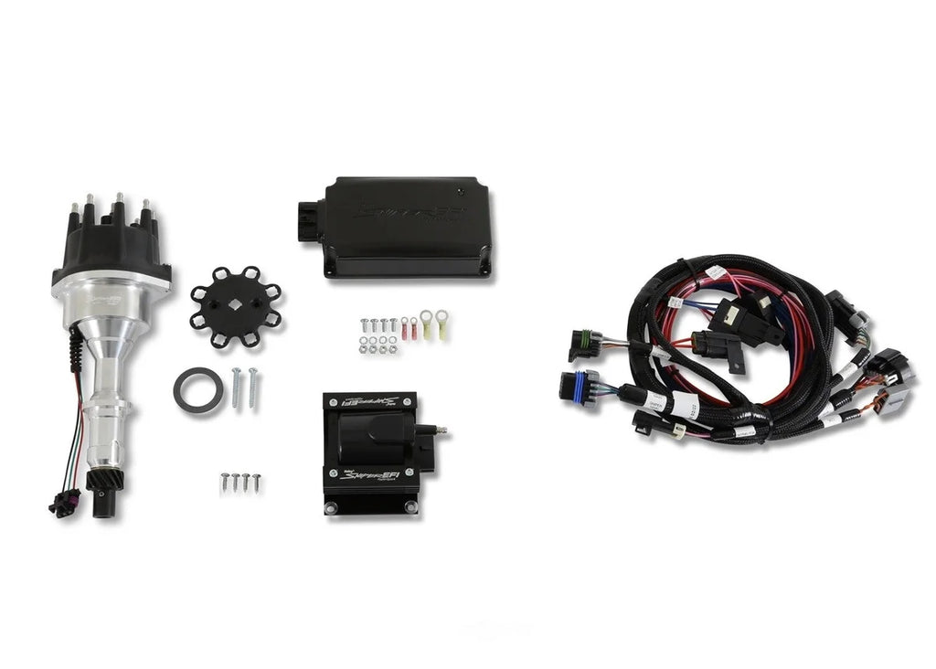 Holley Sniper EFI Includes distributor, ignition box, ignition coil, and main harness 565-314K fits 1959-1979 Pontiac Bonn...