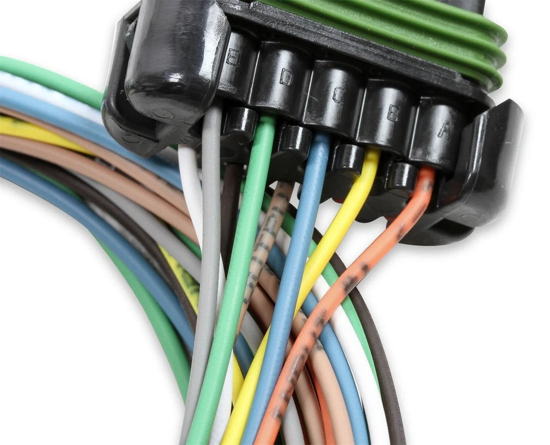 Holley Sniper EFI Input/Output Harness Sniper EFI Systems 558-491 - Installation View
