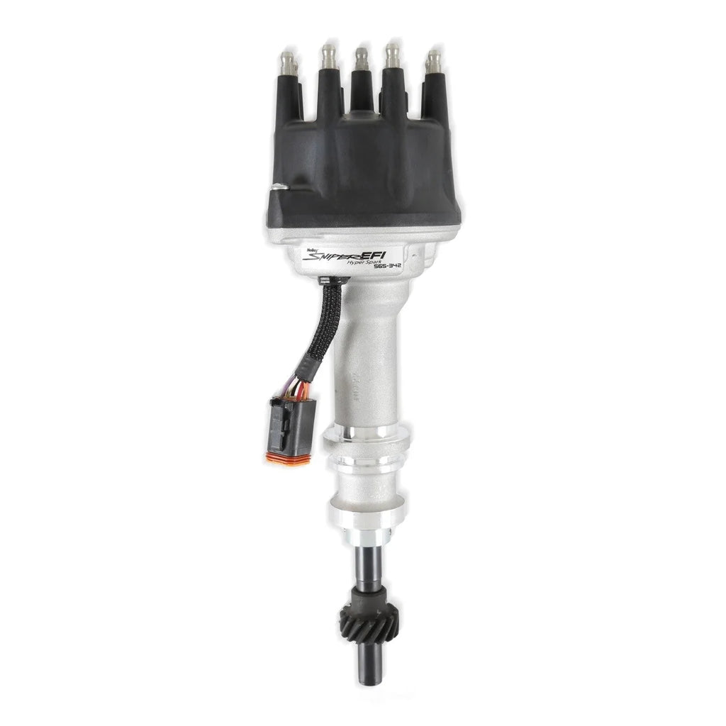 Holley Sniper EFI Ready-to-Run HyperSpark Distributor, 351W, Cast Gear 565-342 fits 1969-1996 Ford / Lincoln / Mercury - B...