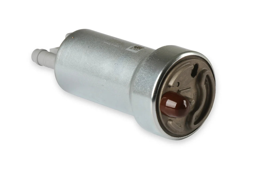 Holley Sniper EFI Replacement 400 LPH FUEL PUMP AND HANGER ASSEMBLY - Side View