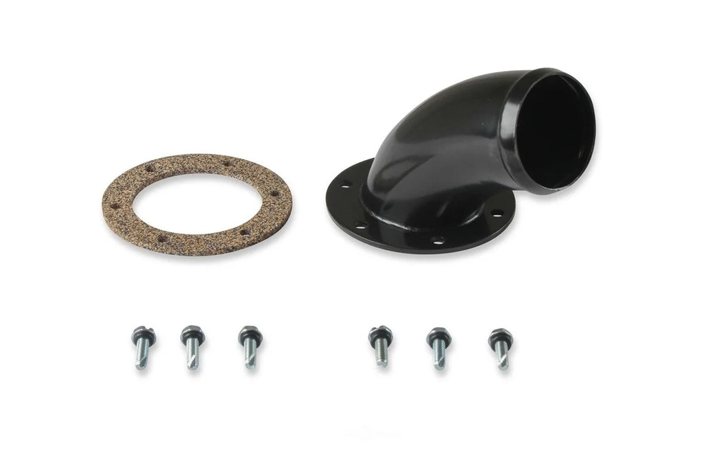 Holley Sniper EFI Side Fill Kit for 19-184 and 19-185 EFI Fuel Tank Kits 19-186 - Side View