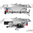 Load image into Gallery viewer, Holley Sniper EFI Sniper EFI 1" Drop Base for 14" Diameter Air Cleaners 120-510 - Installation View