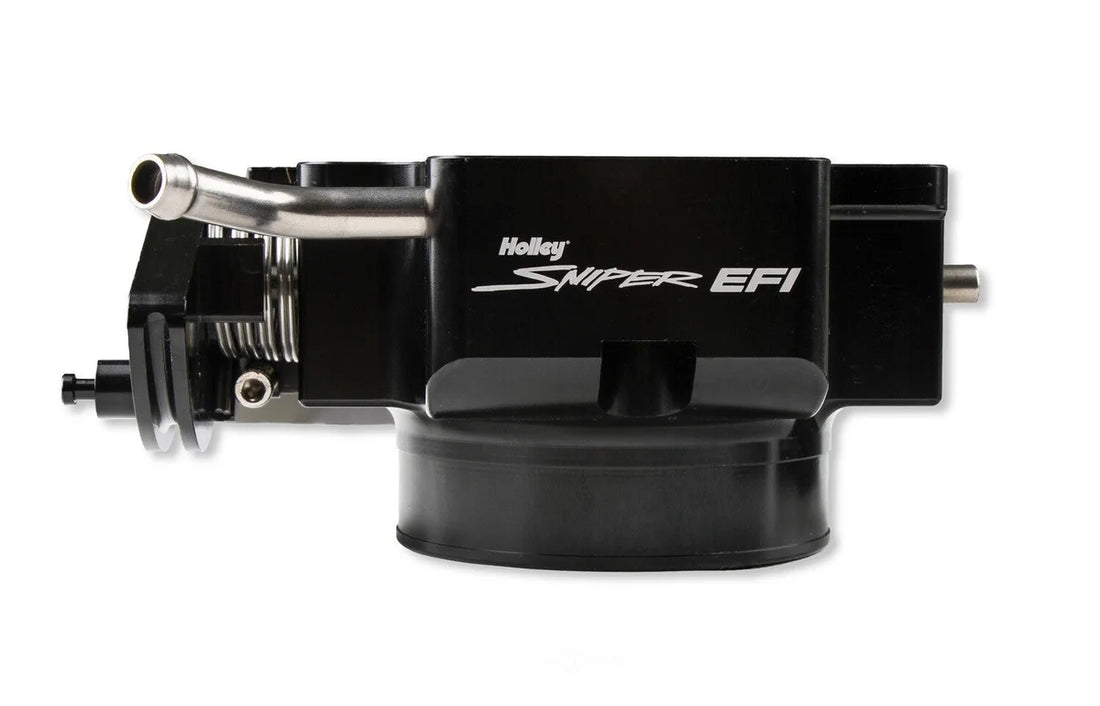 Holley Sniper EFI Sniper EFI 85mm Throttle Body (3-bolt) + Spacer-Black Finish 860024 - Additional View 5