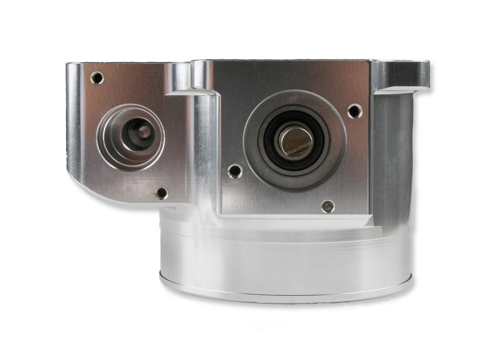 Holley Sniper EFI Sniper EFI 85mm Throttle Body (3-bolt) + Spacer-Silver Finish 860023 - Back View