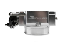 Load image into Gallery viewer, Holley Sniper EFI Sniper EFI 85mm Throttle Body (3-bolt) + Spacer-Silver Finish 860023 - Additional View 6