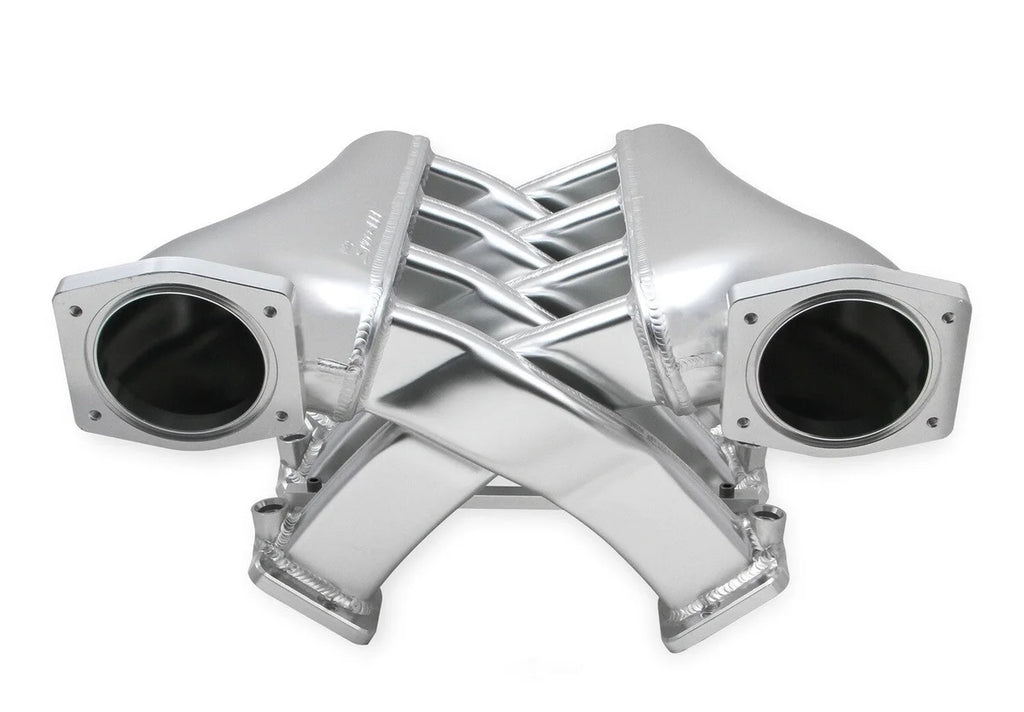 Holley Sniper EFI Sniper EFI Fabricated Intake Manifold Dual Plenum 92mm, Rail Kit - Main Product View