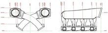 Load image into Gallery viewer, Holley Sniper EFI Sniper EFI Fabricated Intake Manifold Dual Plenum 92mm, Rail Kit - Side View
