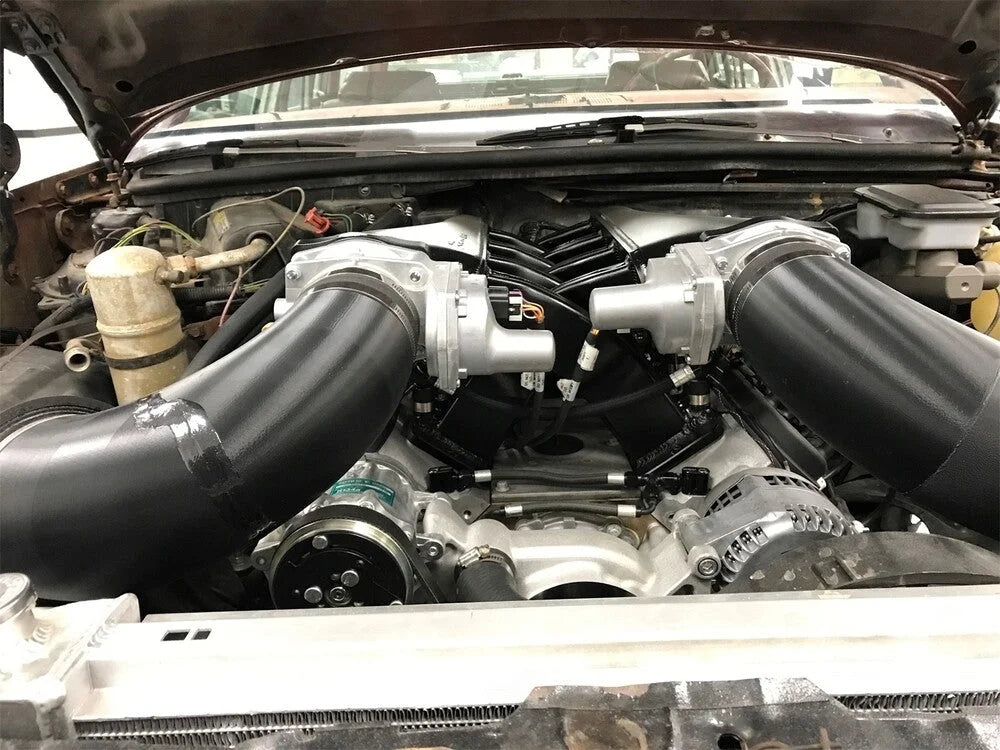Holley Sniper EFI Sniper EFI Fabricated Intake Manifold Dual Plenum 92mm, Rail Kit - Additional View 5