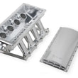 Load image into Gallery viewer, Holley Sniper EFI Sniper EFI Fabricated Race Intake Manifold - Silver 833151 fits 2011-2014 Ford 5.0L Coyote - Back View
