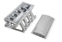 Load image into Gallery viewer, Holley Sniper EFI Sniper EFI Fabricated Race Intake Manifold - Silver 833151 fits 2011-2014 Ford 5.0L Coyote - Back View