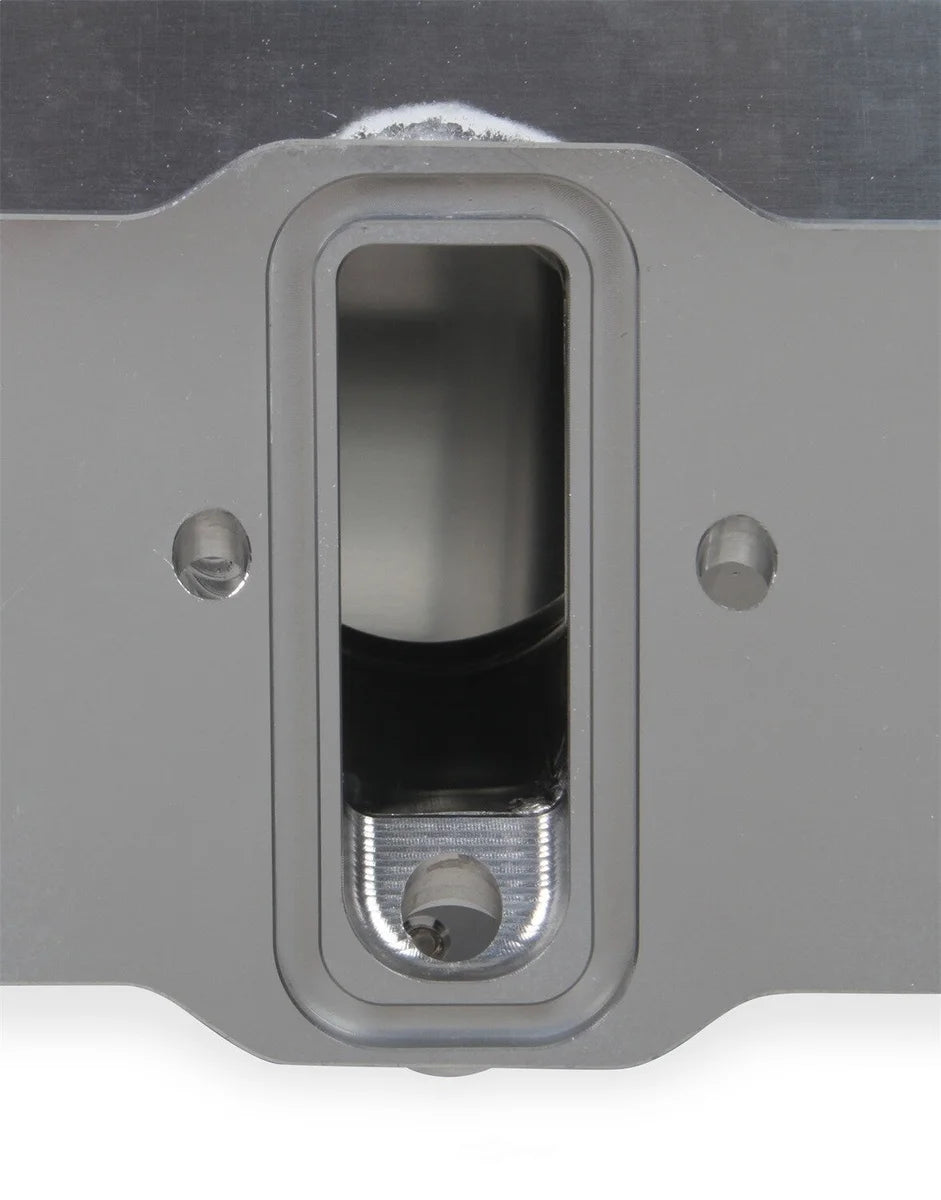 Holley Sniper EFI Sniper EFI Fabricated Race Series Intake Manifold - Silver 832141 fits GM LS1 / LS2 / LS6 - Side View