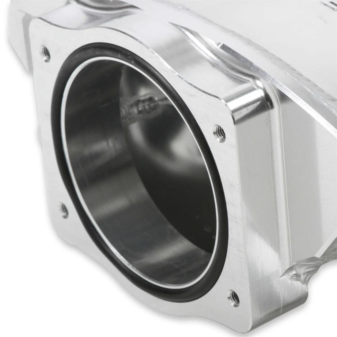 Holley Sniper EFI Sniper EFI Low Profile Sheet Metal Fabricated Intake Manifold 822101-1 - Side View