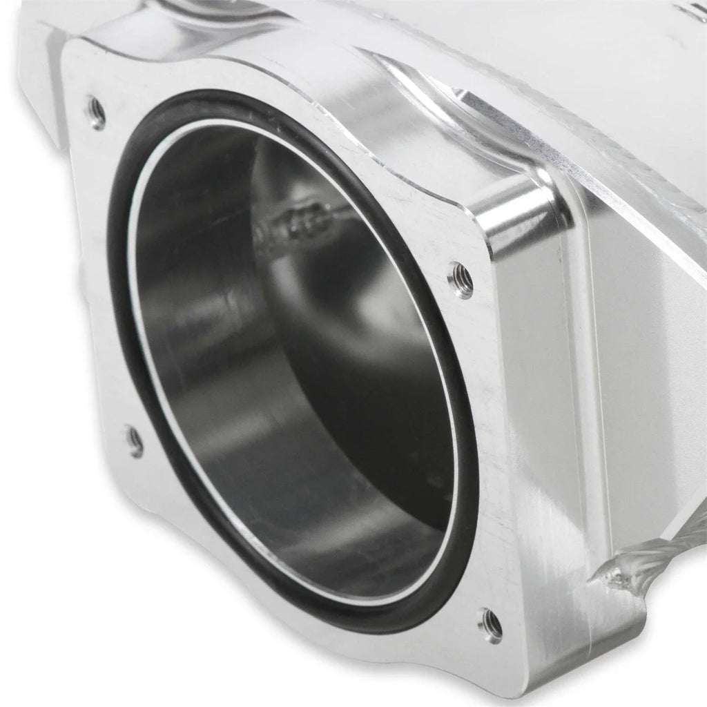 Holley Sniper EFI Sniper EFI Low Profile Sheet Metal Fabricated Intake Manifold 822101-1 - Side View