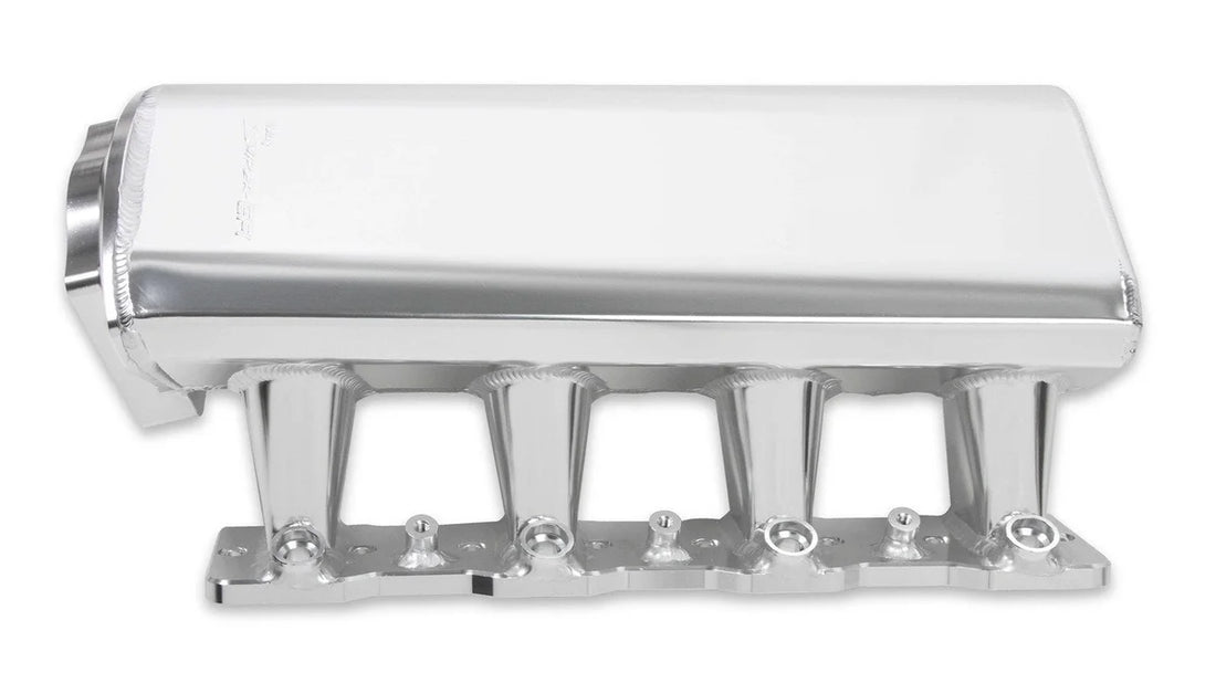 Holley Sniper EFI Sniper EFI Low-Profile Sheet Metal Fabricated Intake Manifold 820101-1 fits GM LS1 / LS2 / LS6 - Install...