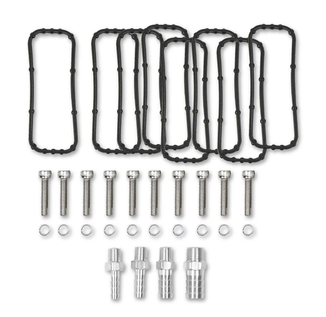 Holley Sniper EFI Sniper EFI Low-Profile Sheet Metal Fabricated Intake Manifold 820101-1 fits GM LS1 / LS2 / LS6 - Additio...