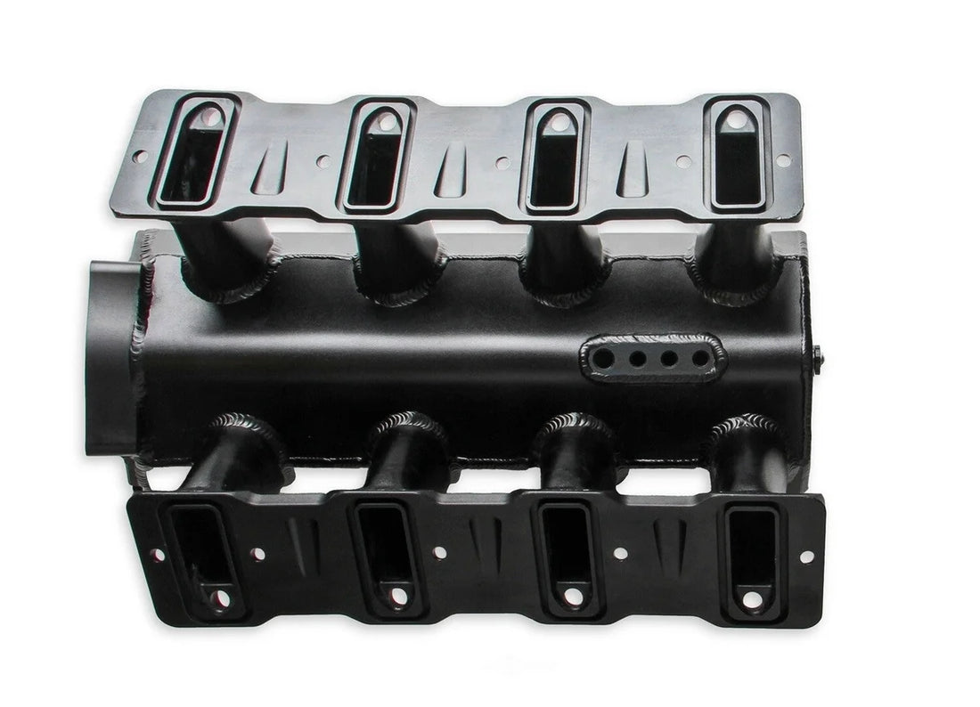 Holley Sniper EFI Sniper EFI Low-Profile Sheet Metal Fabricated Intake Manifold 820102-1 fits GM LS1 / LS2 / LS6 - Additio...