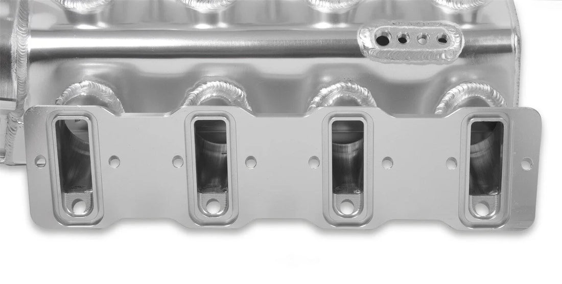 Holley Sniper EFI Sniper EFI Low-Profile Sheet Metal Fabricated Intake Manifold 820111-1 fits GM LS1 / LS2 / LS6 - Install...