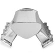 Load image into Gallery viewer, Holley Sniper EFI Sniper EFI Sheet Metal Fabricated Intake Manifold 820031-1 fits GM LS1 / LS2 / LS6 - Side View