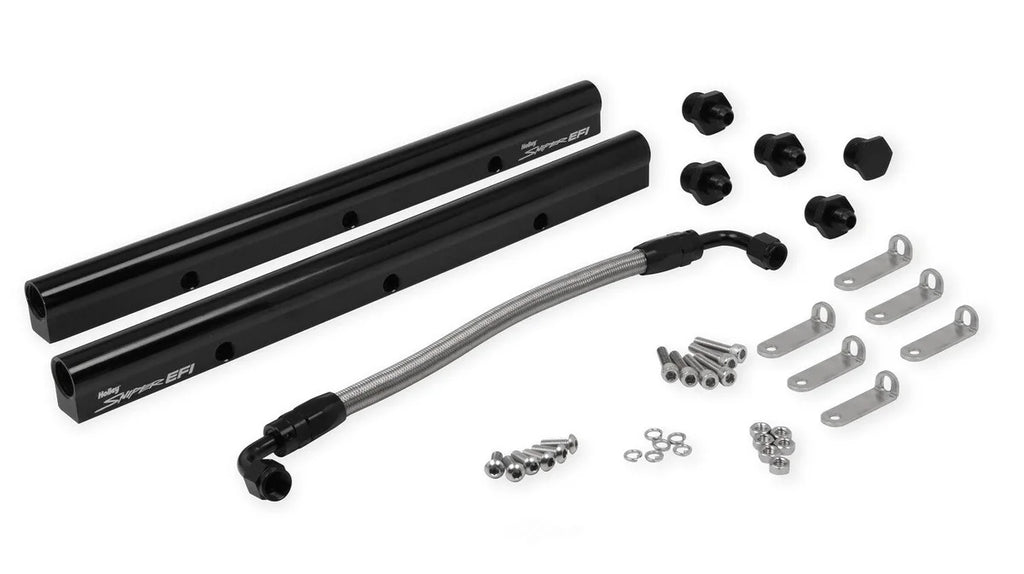 Holley Sniper EFI Sniper EFI Sheet Metal Fabricated Intake Manifold 820041-1 fits GM LS1 / LS2 / LS6 - Additional View 6