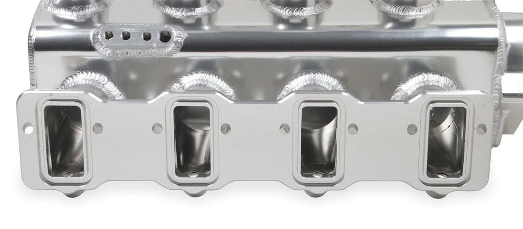 Holley Sniper EFI Sniper EFI Sheet Metal Fabricated Intake Manifold 822031-1 fits GM LS3 / L92 - Side View