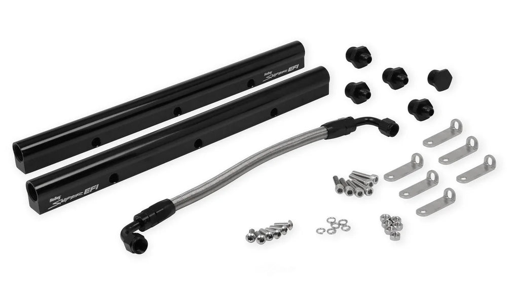 Holley Sniper EFI Sniper EFI Sheet Metal Fabricated Intake Manifold 822042-1 fits GM LS3 / L92 - Additional View 9
