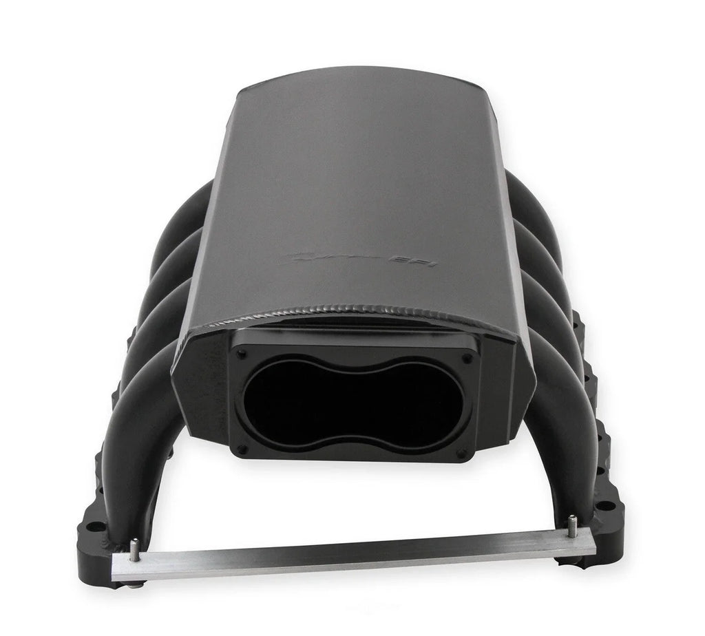 Holley Sniper EFI Sniper EFI Sheet Metal Fabricated Intake Manifold 829082 - Back View