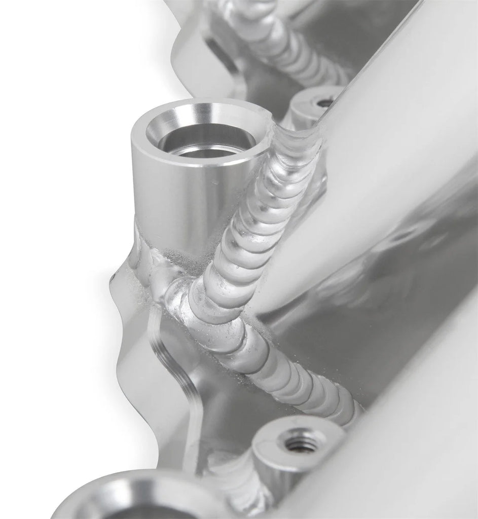 Holley Sniper EFI Sniper EFI Sheet Metal Fabricated Intake Manifold 830041-1 fits GM LS7 - Back View