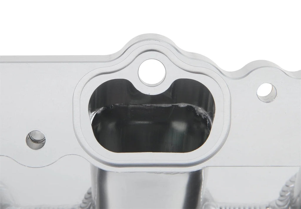 Holley Sniper EFI Sniper EFI Sheet Metal Fabricated Intake Manifold 839031 - Back View