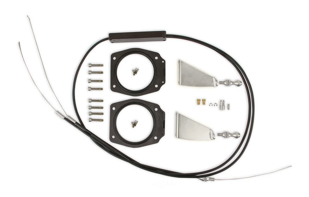 Holley Sniper EFI Sniper EFI Throttle Linkage Kit - Dual Plenum Intake 860028 fits GM LS Engines - Main Product View