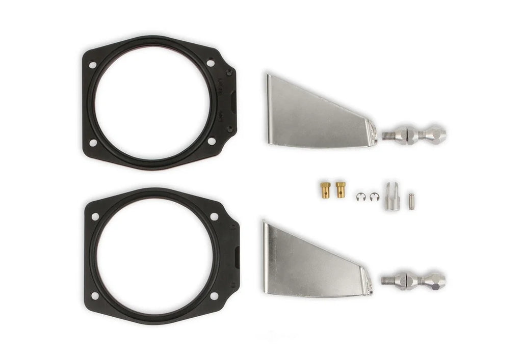 Holley Sniper EFI Sniper EFI Throttle Linkage Kit - Dual Plenum Intake 860030 fits GM LS Engines - Side View
