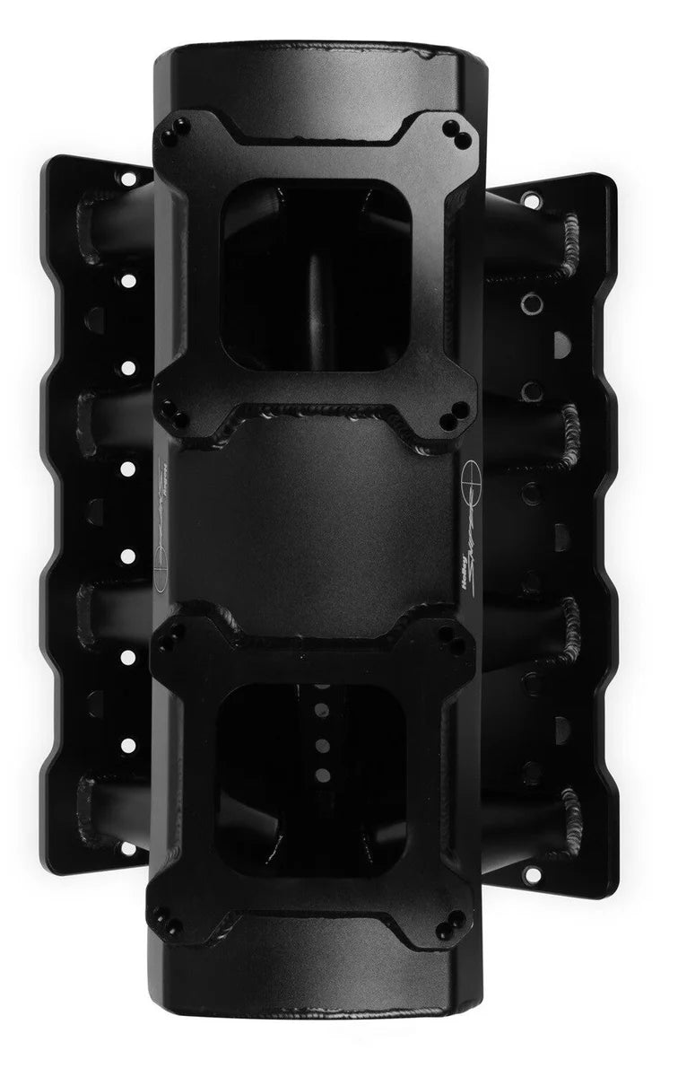 Holley Sniper EFI Sniper Sheet Metal Fabricated Intake Manifold 821062 fits GM LS1 / 2 / 6 - Back View