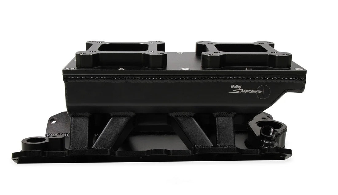 Holley Sniper EFI Sniper Sheet Metal Fabricated Intake Manifold 825124 fits Small Block Chevy - Additional View 11
