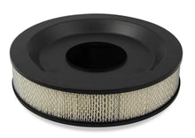 Load image into Gallery viewer, Holley Sniper EFI Stamped Steel Air Cleaner Assembly with Paper Filter Element 120-541 - Back View