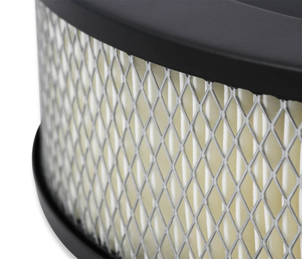 Holley Sniper EFI Stamped Steel Air Cleaner Assembly with Paper Filter Element 120-541 - Installation View