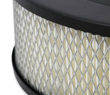 Load image into Gallery viewer, Holley Sniper EFI Stamped Steel Air Cleaner Assembly with Paper Filter Element 120-541 - Installation View